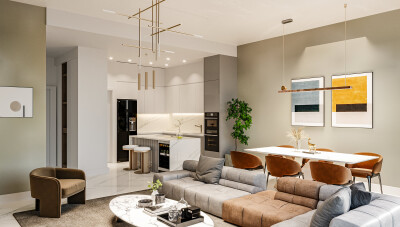 Girne  Küçükerenköy 3+1 Villa Triplex-18