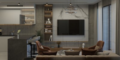 Esentepe 1+1 Beachfront Apartments-20