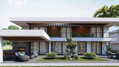 iskele Türk Malı Boğaz tepe 4+1 villa