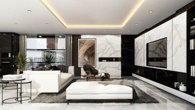 iskele Türk Malı Boğaz tepe 4+1 villa-8