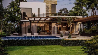 Girne 3+1 Villa Luxury villa by the sea-4