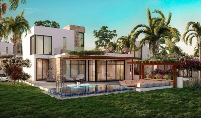 Girne 3+1 Villa Luxury villa by the sea-5