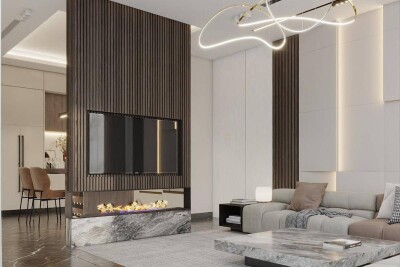 Girne 3+1 Villa Luxury villa by the sea-15